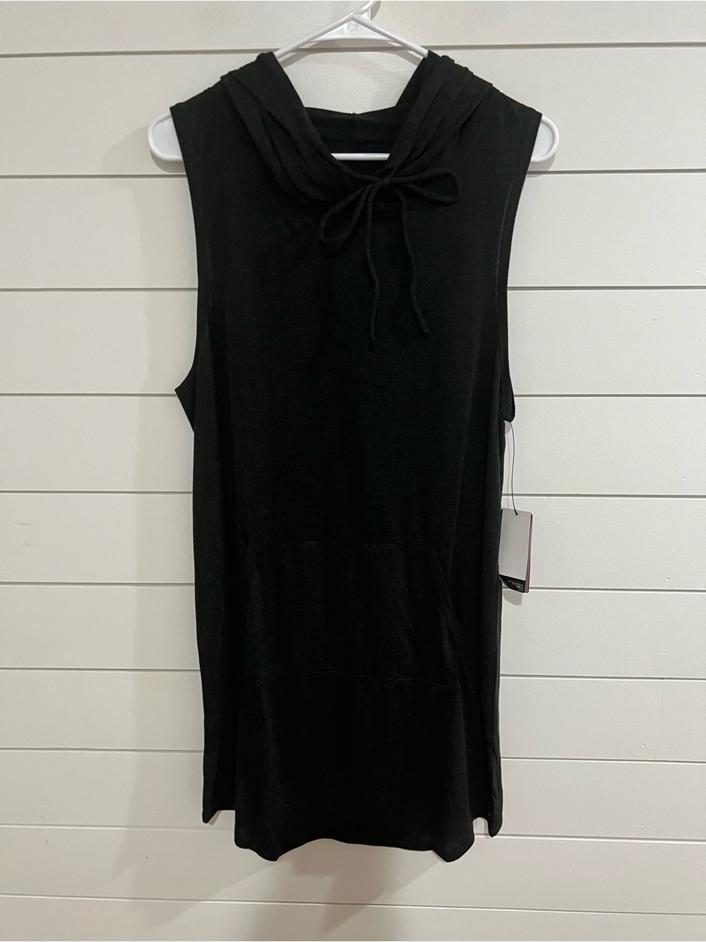 TYR Black Kora Hooded Dress